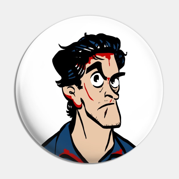 Evil Dead: Ash Pin by grrrenadine