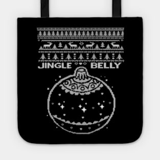 jingle belly. Christmas Couples Matching Outfit Tote