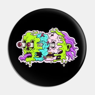 FACE MELT Pin