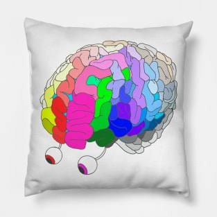 Brain_Rainbow Pillow