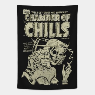 Chamber of Chills Vintage Tapestry