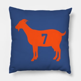 Denver Broncos GOAT Pillow