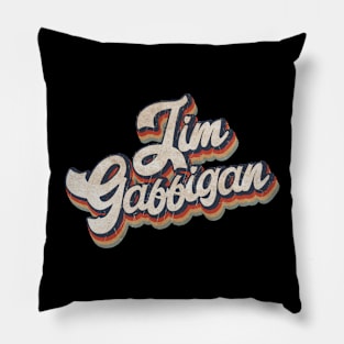 Jim Gaffigan KakeanKerjoOffisial VintageColor Pillow