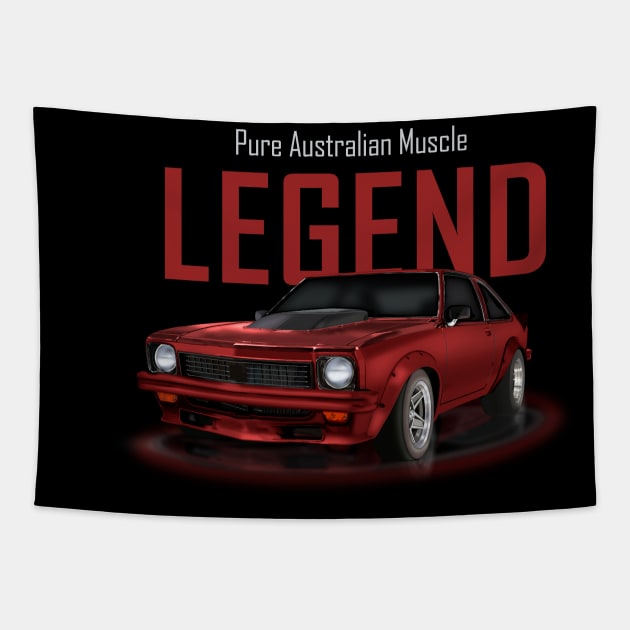 Holden Torana Muscle Car Tapestry by hardtbonez