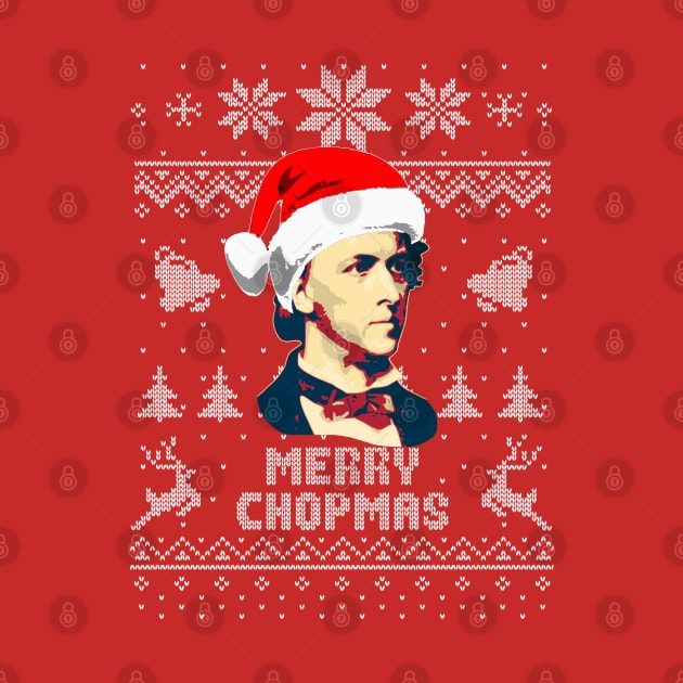 Frederick Chopin Merry Chopmas by Nerd_art