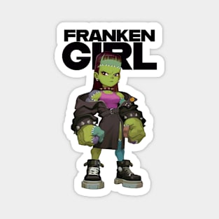 Franken Girl Magnet