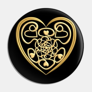 Fearless Love Gold Series 3 Pin