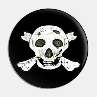 Skull and Crossbones Pin