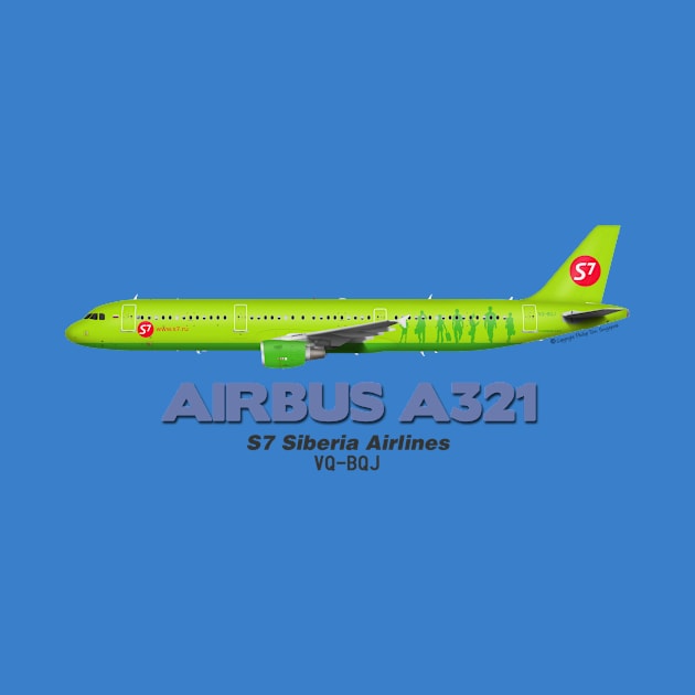 Airbus A321 - S7 Siberia Airlines by TheArtofFlying