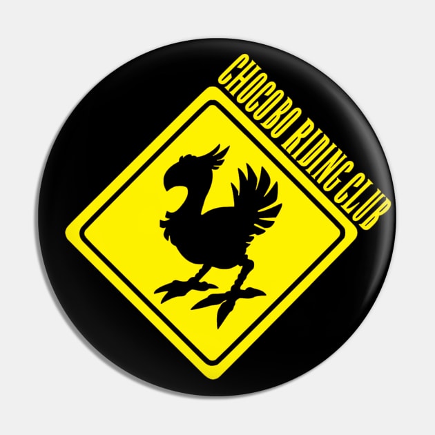 Chocobo Riding Club Final Fantasy Pin by OtakuPapercraft