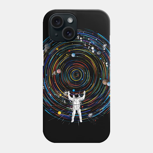 space dj Phone Case by kharmazero