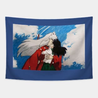 Anime Couple Tapestry