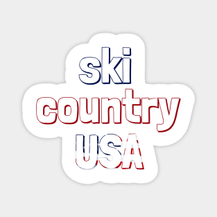 Ski Country USA Magnet