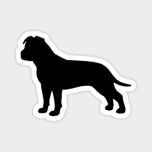 American Staffordshire Terrier AmStaff Silhouette Magnet