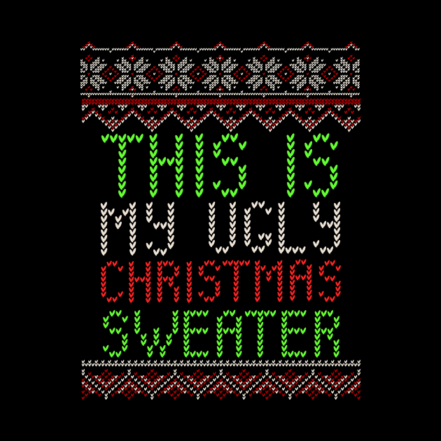 Funny Christmas Ugly Christmas Sweater Holiday Gifts by thuden1738