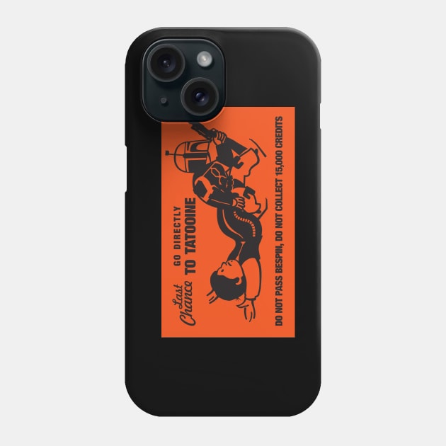 Last Chance For Han Phone Case by joefixit2