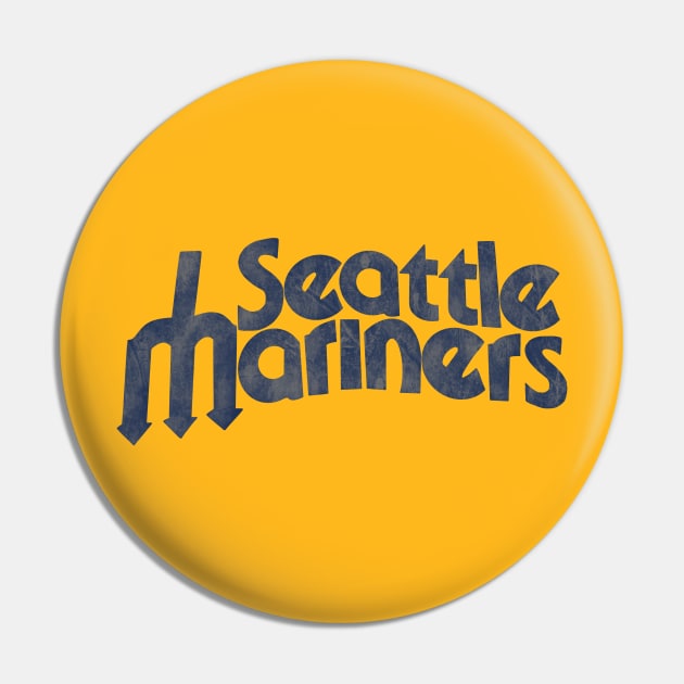 Seattle Mariners Vintage Pin by KnockDown