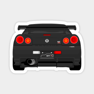 GTR R34 BLACK Magnet