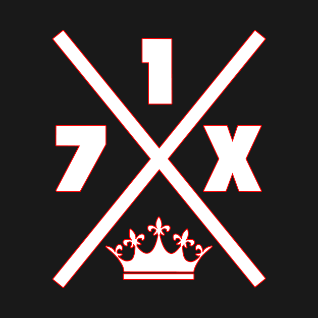 71X King Design T-Shirt #716Movement #71X by beccas_bins