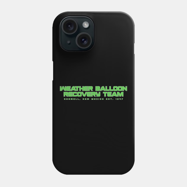 Weather Balloon Recovery Team Phone Case by Brightfeather