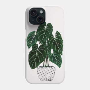 Philodendron interior plant Phone Case