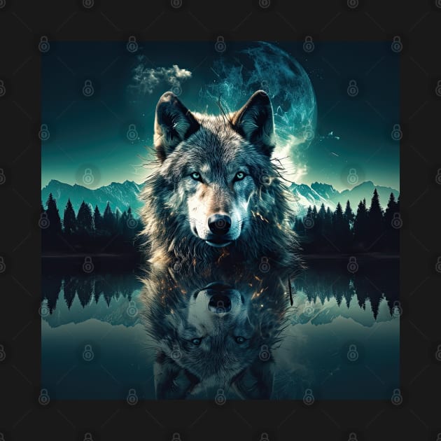 Wolf Spiritual Animal by GaudaPrime31