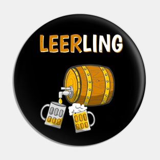 Leerling Bier Lehrling Ausbildung Azubi Pin