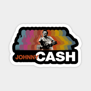 Retro Johnny Cash | Man in Black Magnet