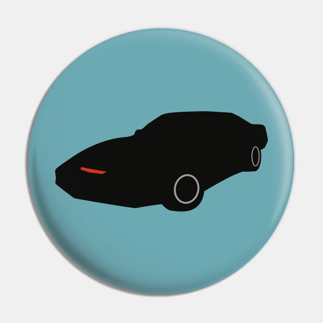 Keep Your Scanners peeled - Knightrider Pin by thedesigngarden