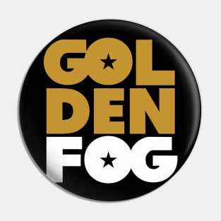 Golden Fog Coffee x DGK Logo Takeover Pin
