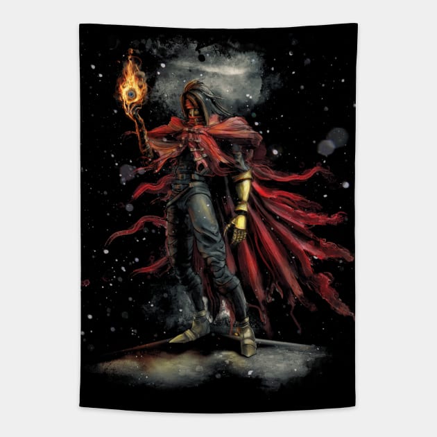 Epic Vincent Valentine from Final Fantasy Tapestry by barrettbiggers