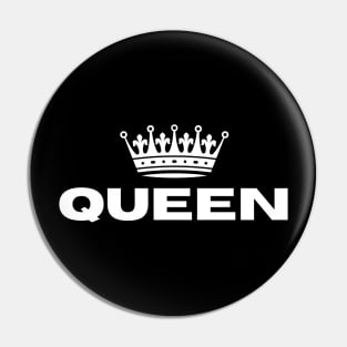 Queen, Matching Couples for King Queen, Valentines Gift for Him and Her, Gifts Matching Couples Set for Him and Her Pin