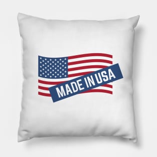 Made in USA - United States of America Pillow