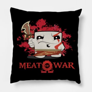Meat of War Pillow