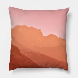 red rock views Pillow