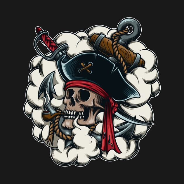 Smoking Pirate by JagatKreasi