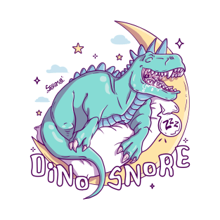 Dinosnore - Jurassic Slumber Delight T-Shirt