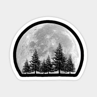 Moon Forest Magnet