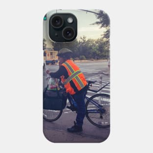 Whitehall Street City Biker Manhattan NYC Phone Case