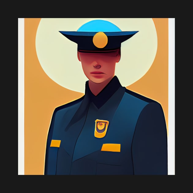 Police officer | Comics Style by ComicsFactory