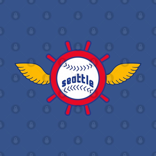 Defunct Seattle Pilots Baseball by LocalZonly