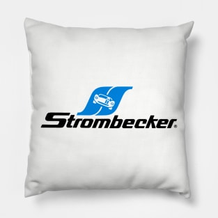 Strombecker Logo Black Pillow