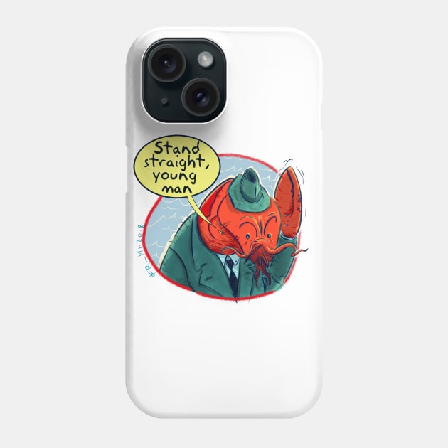 Mr Lobster Phone Case by FrancescoM