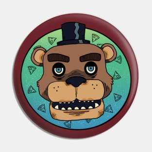 Fred's Pizza Nightmare Pin