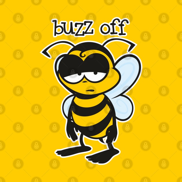 Buzz Off by Jamie Lee Art