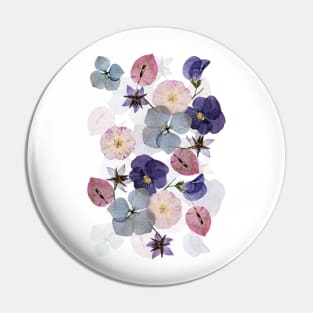 pressed flowers lilac Pin