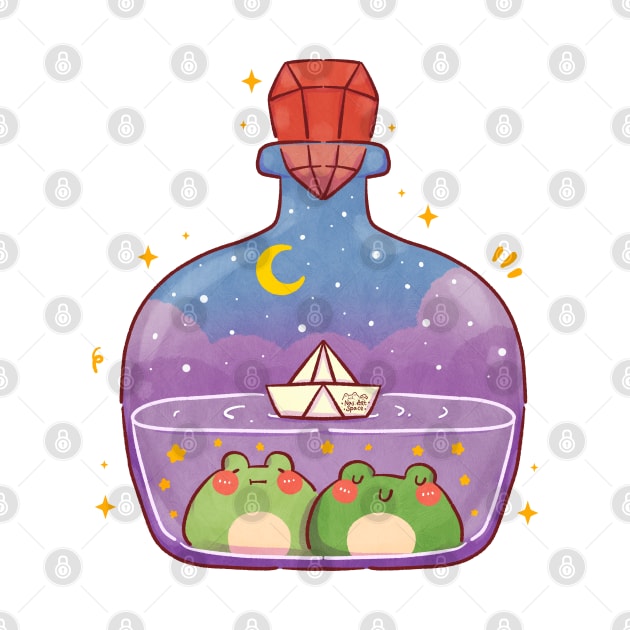 Froggie Magic Potion by Nas.ArtSpace