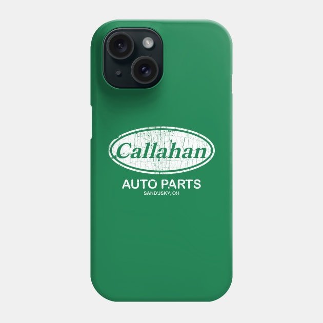 Retro Distressed Callahan Auto Phone Case by Christyn Evans