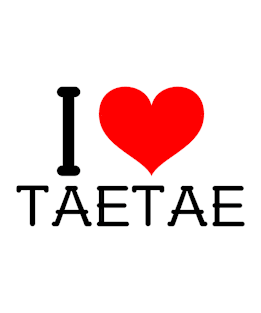 I ♡ TAETAE Magnet