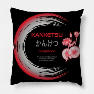 Kanji Symbol Meaning Kanketsu Japanese Enso Circle Budhism Zen Lovers 675 Pillow